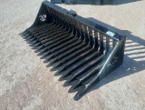 Unused 76'' Skid Steer Skeleton Bucket, High Side