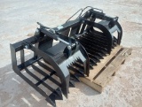 Unused 74? Skeleton Grapple Bucket (Skid Steer Attachment)