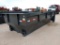 Unused 7' X 16' X 4' Roll Off Bin