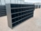Unused 10Ft (50 Bin) Metal Bolt Bin