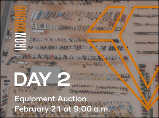 Day 2 February  Public Equipment Auction *Ring 1*