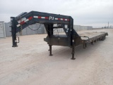 2015 PJ 40Ft Gooseneck Trailer