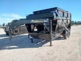 Unused 2024 Puma Gooseneck Roll Off Trailer, (2) Unused Puma Roll Off Bins