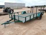 2023 GITESA 14Ft Utility Trailer