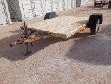 10Ft x 77? Shop Made Single Axle Trailer