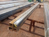 (4) pcs of 4'' Sq Tubing @ 19ft-20Ft