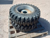(2) Unused Wheels w/Tires 10.5/80-18