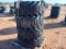(4) Unused Trencher Wheels w/Tires 355/55D625