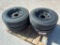 (4) Unused Trailer Wheels w/Tires 215/75R17.5