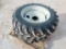 (2) Irrigation Pivot Wheels w/Tires 11.2-24