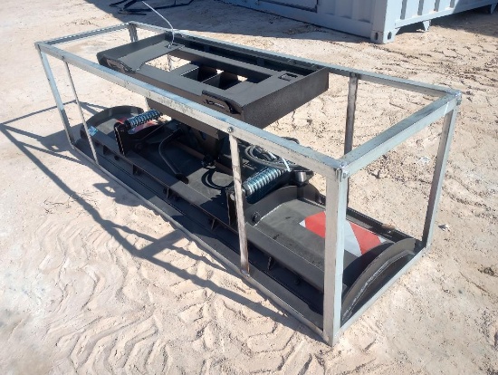 Unused 86? Hydraulic Skid Steer Blade