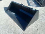 Unused 78? Skid Steer Bucket w/Single Blade