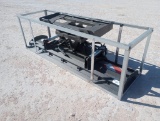 Unused 86? Hydraulic Skid Steer Blade