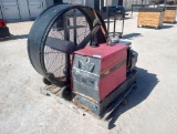 Lincoln Ranger 8 Welder, Shop Fan