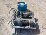 (2) Winches, Chicago Wire Welder