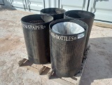 (4) Rubbermaid Commercial Trash Receptacles