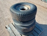 (4) Misc Wheels w/Tires