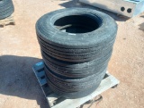 (4) Tires 215/75R17.5