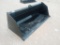 Unused 84? Skid Steer Bucket w/Single Blade