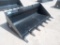 Unused Skid Steer Bucket w/Teeth