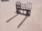 Virnig Pallet Forks (Skid Steer Attachment)