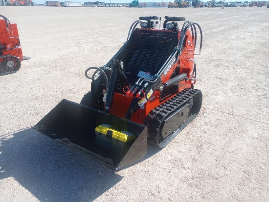 Unused 2023 AGT LRT23 Stand On Mini Skid Steer Loader