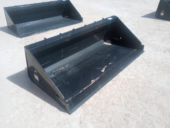 Unused Skid Steer Bucket w/Single Blade