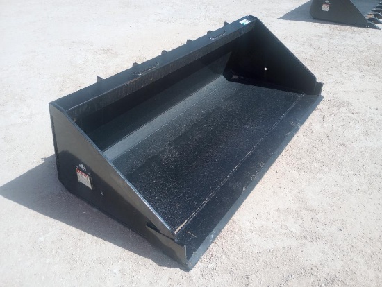 Unused Skid Steer Bucket w/Single Blade