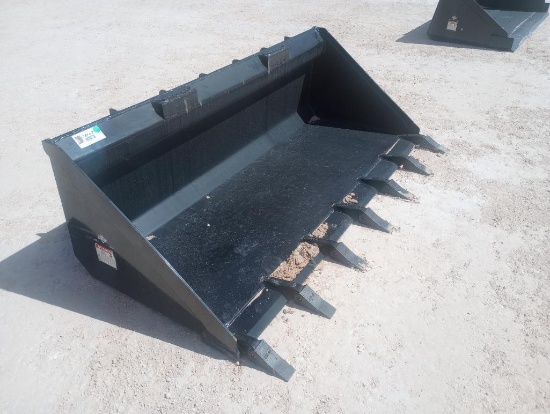 Unused Skid Steer Bucket w/Teeth
