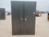 Unused 2 Door Storage Cabinet