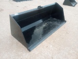 Unused 84? Skid Steer Bucket w/Single Blade