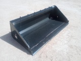 Unused Skid Steer Bucket w/Single Blade
