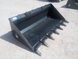 Unused 72? Skid Steer Bucket w/Teeth
