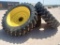 Set of John Deere Wheels and Duals w/Tires 480/80R50