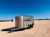 2024 GITESA Bumperpull Livestock Trailer