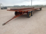 40Ft x 96? Farm Wagon, Rear and Front Tandem Axles