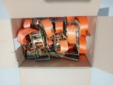 (12) Unused 25FT Long Ratchet Straps