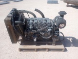 6 Cyl Diesel Engine with Radiator