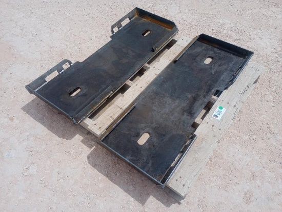 (2) Unused Formed Skid Steer Frames