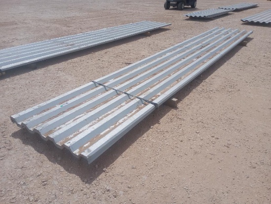 Bundle of 20' 6" 24 Gauge Sheets Metal 21 per Bundle +/-