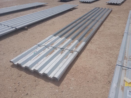Bundle of 20' 6" 24 Gauge Sheets Metal 21 per Bundle +/-