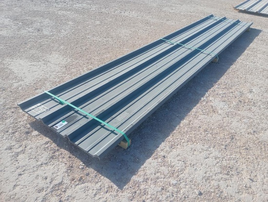 (25) 16' Burnished Slate R-Panel