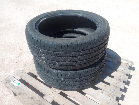 (2) Bridgestone Pickup Tires P285/45 R 22