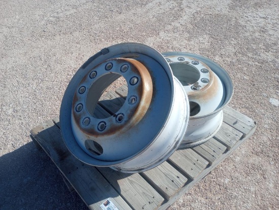(2) Accuride Truck Wheels