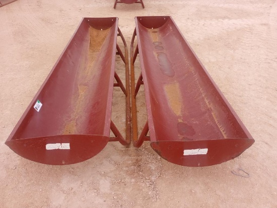 (2) Feed Troughs
