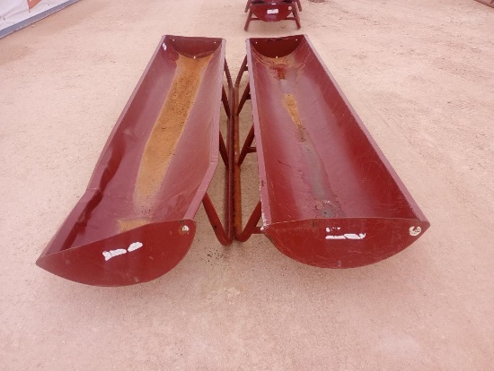 (2) Feed Troughs