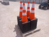 (50) Unused Safety Traffic Cones