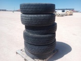 (6) Truck Tires 11 R 22.5