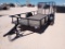 Unused 2022 Gitesa 12Ft Single Axle Utility Trailer