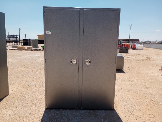 Unused 2 Door Storage Cabinet